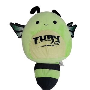 Squishmallows Carowinds Exclusive Fury 325 Green Hornet 8" Plush Stuffed Animal
